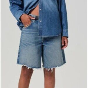 Citizen Of Humanity Ayla Denim Shorts Womens 24 Casual 90s Y2K Summer